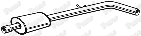 Centre Muffler (610581)