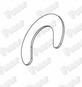 Gasket, exhaust pipe (82125)
