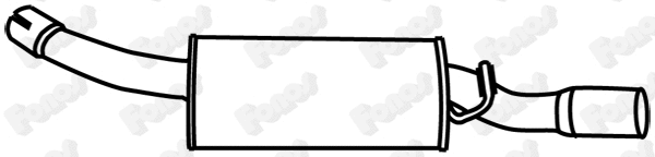 Rear Muffler (619738)