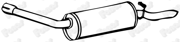 Rear Muffler (619609)