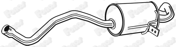 Rear Muffler (611975)