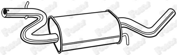 Centre Muffler (23130)