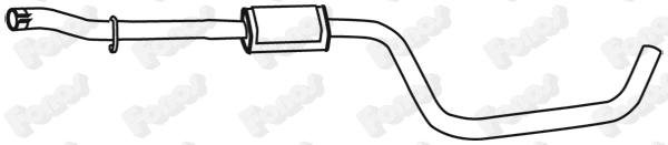 Centre Muffler (612701)