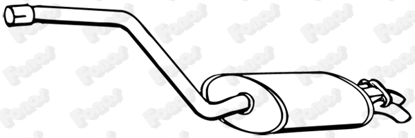 Rear Muffler (618188)