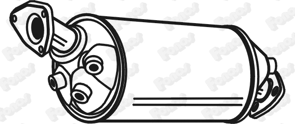 Soot/Particulate Filter, exhaust system (73146)