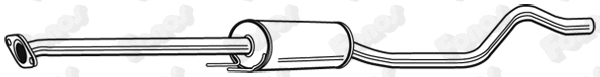 Centre Muffler (617480)