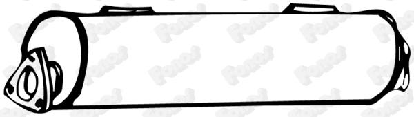 Centre Muffler (616459)