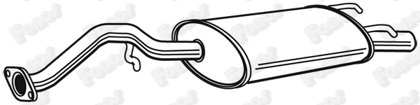 Rear Muffler (615363)