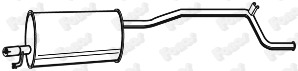 Rear Muffler (610719)