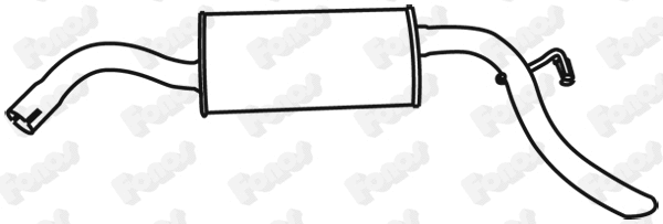 Rear Muffler (16127)