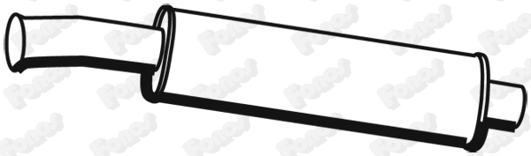 Front Muffler (19577)