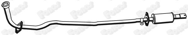 Centre Muffler (614419)