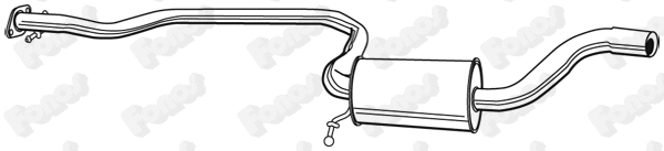 Centre Muffler (619412)