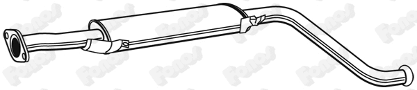 Centre Muffler (610616)