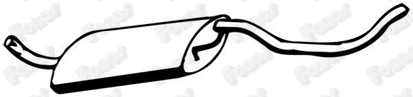 Centre Muffler (12347)