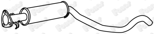 Centre Muffler (617435)