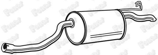 Rear Muffler (610577)