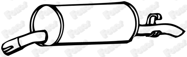 Rear Muffler (13100)