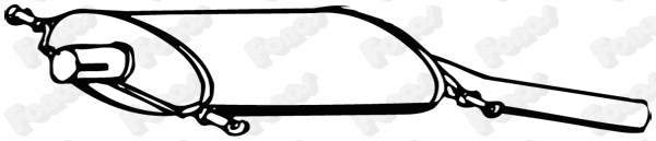 Rear Muffler (616448)