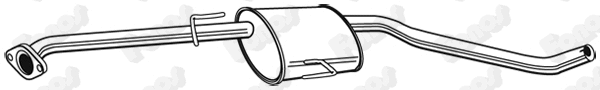 Centre Muffler (617772)