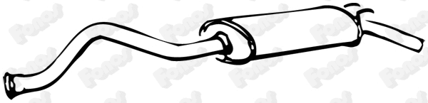 Rear Muffler (12788)