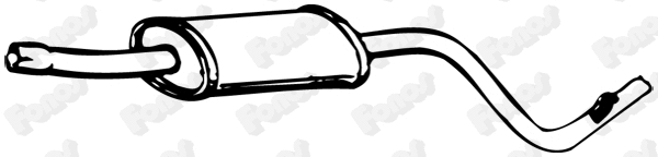 Centre Muffler (612600)