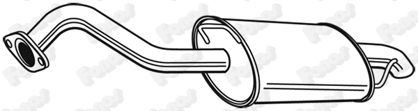 Rear Muffler (23369)