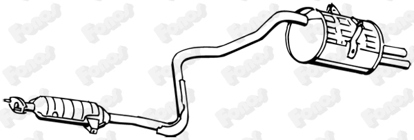 Rear Muffler (618319)