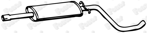 Centre Muffler (612433)