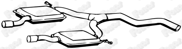 Centre Muffler (619143)