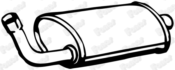 Rear Muffler (612198)