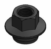 Nut, exhaust manifold