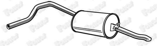 Rear Muffler (610310)