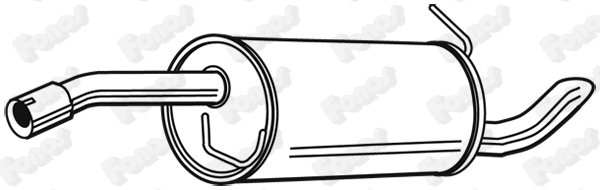 Rear Muffler (619398)