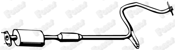 Centre Muffler (614109)