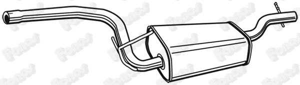 Centre Muffler (619325)