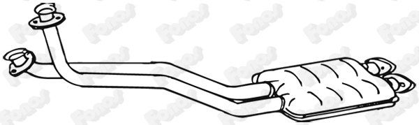 Front Muffler (15292)