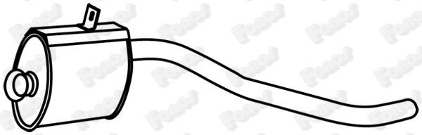 Front Muffler (618182)