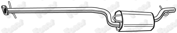 Centre Muffler (619365)