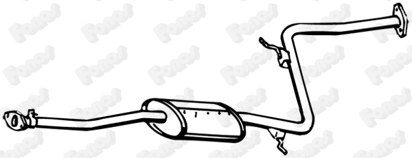 Centre Muffler (620841)