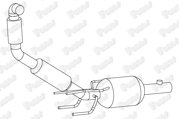 Soot/Particulate Filter, exhaust system (73386)