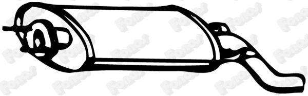 Rear Muffler (617660)