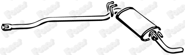 Rear Muffler (610135)