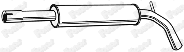 Centre Muffler (610521)