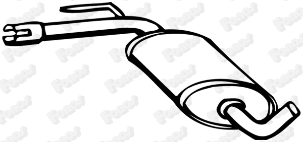 Centre Muffler (616119)