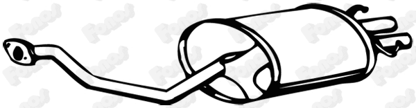 Rear Muffler (620032)