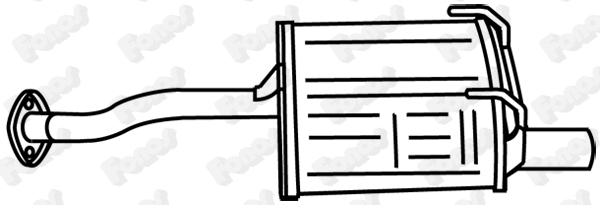 Rear Muffler (620761)