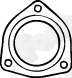 Gasket, exhaust pipe (81187)