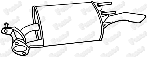 Rear Muffler (18575)