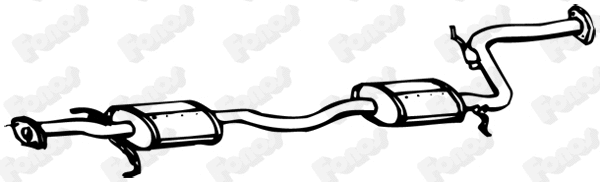 Centre Muffler (620035)